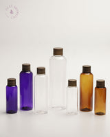 Plastic Bottles w/ Screw Caps Cover