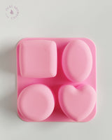 Large Heart Shaped Silicone Molds | Silicon Models | ISLAS Aromatics