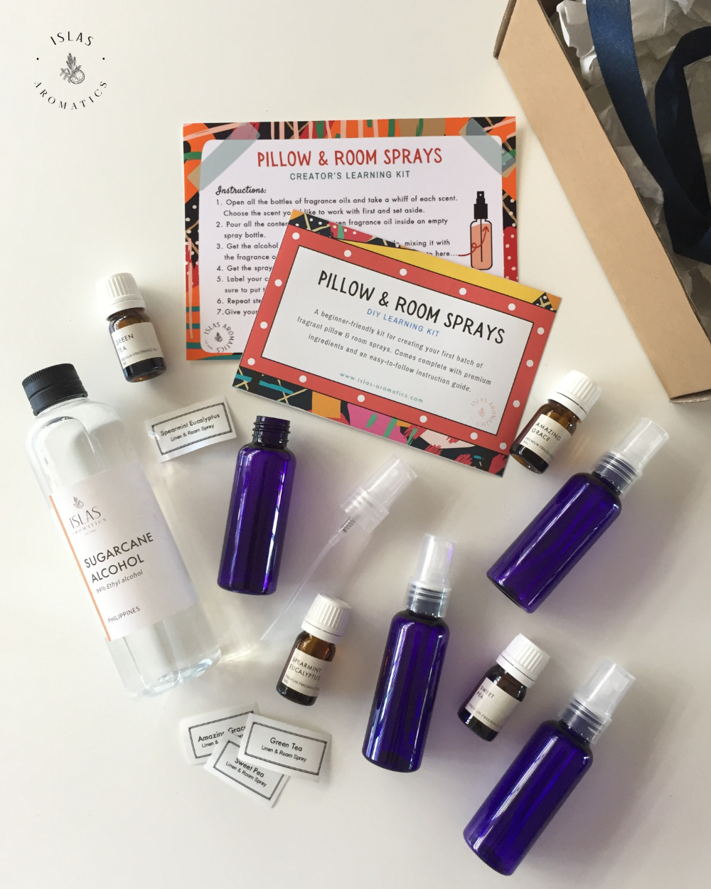 Aromatic Sprays Learning Kit Islas Aromatics