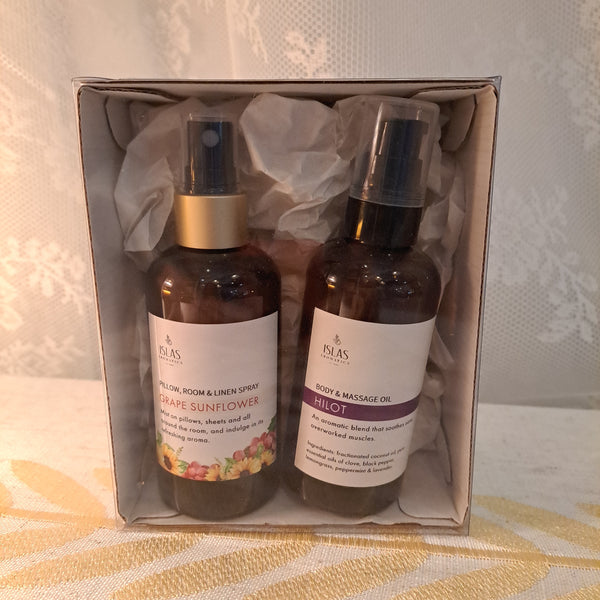 Pillow Spray 120ml + Body & Massage Oil 120ml