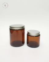 Amber Glass Jars | Amber Jars | Brown Glass Jars | ISLAS Aromatics