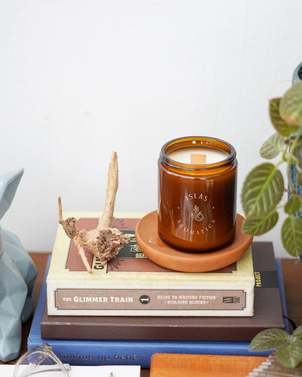 Amber Glass Jars | Amber Jars | Brown Glass Jars | ISLAS Aromatics